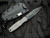 Blackside Customs Phase 7 SDM Dagger Fixed Blade Textured Titanium Scales w/ Magnacut OD Green Multi Cam Cerakote Blade (4.5")