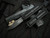 Microtech Scarab II 2023 Gen III S/E Black Tactical Aluminum Body w/ Tactical Black Plain Edge Blade (3.9") 1278-1T