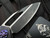 PRE-OWNED Marfione Custom Matrix-R Folder Carbon Fiber and Purple Haze Titanium Body w/ M390 Two-Tone Dark Matter Finish Plain Edge Blade (3.75")