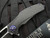 PRE-OWNED Marfione Custom Matrix-R Folder Carbon Fiber and Purple Haze Titanium Body w/ M390 Two-Tone Dark Matter Finish Plain Edge Blade (3.75")