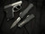Microtech Hera II Mini Bayonet Black Aluminum Body w/ Apocalyptic Partially Serrated Blade (2.875") 1701M-11AP