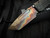 Medford Knives Marauder-H Black/Brushed Gold-Rose "Blades Of Grass" Titanium Body w/ DLC Pocket Clip and S45VN Vulcan Tanto Blade (3.75")