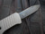 CONSIGNMENT HK Mini Incursion OTF Grey Aluminum Body w/ 154CM Black Tanto Plain Edge Blade (1.95") 54042