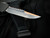Microtech Combat Troodon Interceptor Natural Clear Anodized Aluminum Body w/ Stonewashed Plain Edge Blade (3.8") 1217-10NCS