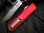 Microtech Combat Troodon S/E Red Aluminum Body w/ M390MK Stonewashed Partially Serrated Blade (3.8") 1143-11RD