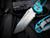 Microtech LUDT T/E Auto Folder Turquoise Aluminum Body w/ M390MK Stonewashed Full Serrated Blade (3.5") 1136-12TQ Microtech LUDT T/E Auto Folder Turquoise Aluminum Body w/ M390MK Stonewashed Full Serrated Blade (3.5") 1136-12TQ