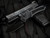 Heretic Knives Pariah Drop Point Manual Folder Tactical Black Aluminum Body w/ Magnacut DLC Plain Edge Blade (3.77") H046-6A-T