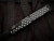 Heretic Knives Cleric II Prototype Textured Metal Inlaid Black Aluminum Body w/ Elmax Black Plain Edge Blade (4.25") PROTOTYPE S/N 031