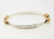 Safari Jewelry Elephant hair Lightweight Bracelet Two-Tone 3 Strand