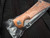 Southern Grind Spider Monkey Folder Copper Body w/ S35VN Stonewashed Plain Edge Blade (3.25") SG06030014