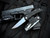 Spartan Blades Talos II Folder Starburst Black Aluminum Body w/ 154CM Stonewashed Plain Edge Blade (3.25") SFBL13BKSW