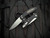 Pro-Tech Cambria Flipper Red TechnoCarbo Inlaid Black 6061 Aluminum Body and Black Lip Pearl Button w/ Magnacut Stonewashed Plain Edge Blade (3.5") CF2101-LTD TC RED