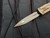 CONSIGNMENT Microtech Dirac D/E Cerakote FDE Aluminum Body w/ Cerakote FDE Plain Edge Blade (2.92") 225-1CTA