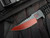 CONSIGNMENT Strider Fixed Blade Hydra Paracord Wrapped Handle w/ Red CPM154 Plain Edge Blade