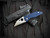 Spyderco Microjimbo Cobalt Blue G10 Body w/ CPM SPY27 Plain Edge Blade (2.45") C264GPCBL