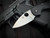Spyderco Lil Native Black FRN Body w/ BD1N Stonewashed Plain Edge Blade (2.42") C230PBK