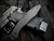 Spyderco Police Model Lock Back Folder Black Stainless Steel Body w/ VG-10 Black Plain Edge Blade (4.2") C07BKP