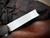 Jason Clark Model 2 Flipper Techno Carbon Scales and Zirconium Bolster w/ CPM154 Mirror Polished Plain Edge Blade (3.375") Jason Clark Model 2 Flipper Techno Carbon Scales and Zirconium Bolster w/ CPM154 Mirror Polished Plain Edge Blade (3.375")
