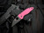 Spyderco MicroJimbo Folder Pink G10 Body w/ CPM S30V Black Plain Edge Blade (2.45") C264GPNBKP Spyderco MicroJimbo Folder Pink G10 Body w/ CPM S30V Black Plain Edge Blade (2.45") C264GPNBKP
