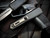 Microtech UTX-85 D/E Gen IV Black Aluminum Body w/ M390MK Stonewashed Full Serrated Blade (3.1") 12324-12