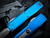 Microtech Ultratech D/E Gen IV Blue Aluminum Body w/ M390MK Apocalyptic Plain Edge Blade (3.5") 11224-10APBL