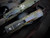Microtech Dirac Delta D/E Outbreak Edition Aluminum Body w/ Distressed Full Serrated Blade (3.8") 227-3OBDS