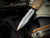 Microtech UTX-85 D/E Gen IV Tan Aluminum Body w/ M390MK Stonewashed Partially Serrated Blade (3.1") 12324-11TA