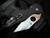 Spyderco MicroJimbo Carbon Fiber Body w/ CPM S90V Plain Edge Blade (2.45") C264CFP