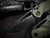 Heretic Knives Mini Pariah T/E Manual Folder OD Green Polymer Body w/ Magnacut DLC Plain Edge Blade H053-6A-GRN