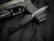 FACTORY BLEM Microtech UTX-85 Gen IV Tactical Black Aluminum Body w/ M390MK Tactical Black Full Serrated Blade (3.1") 12324-3T
