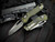 Microtech MSI S/E RAM-LOK Folder Distressed Grenade Green Aluminum Body w/ M390MK Apocalyptic Plain Edge Blade (3.75") 210-10FRDGG-U25