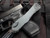 PRE-OWNED Heretic Knives Hydra V4 S/E Cel Shade Gray Aluminum Body w/ Magnacut Cel Shade Grey Plain Edge Blade H407-CS-GRY