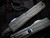 Marfione Custom Ultratech EX Bayonet Gen IV ZBP Natural Hardcoat Anodized Alloy w/ M390MK Cracked Ice Finish (3.5") 1120EX-CINCHCS-MCK