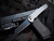 Pro-Tech Malibu Flipper Grey Aluminum Body w/ Magnacut DLC Reverse Tanto Plain Edge Blade (3.5") 5403-GREY