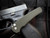 Pro-Tech Malibu Flipper Textured Green Aluminum Body w/ Magnacut Smoky Grey DLC Plain Edge Reverse Tanto Blade (3.5") 5406-SG GREEN