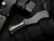 Marfione Select Halo IV T/E Black Aluminum Body w/ M390MK Stonewashed Plain Edge Blade 1151-10MS1