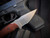 PRE-OWNED WelMade Skylark Fixed Blade Brown Natural Micarta Scales w/ Stonewashed Plain Edge Blade (3.24")