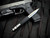 Microtech Dirac D/E Black Aluminum Body w/ M390 Satin Full Serrated Blade (2.92") 225-6