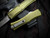 Microtech Hera II Mini S/E OD Green Aluminum Body w/ M390MK Apocalyptic Plain Edge Blade (2.9") 1703M-10APOD