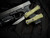 Microtech Hera II Mini S/E OD Green Aluminum Body w/ M390MK Apocalyptic Plain Edge Blade (2.9") 1703M-10APOD