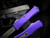 Microtech Hera II Mini S/E Purple Aluminum Body w/ M390MK Apocalyptic Plain Edge Blade (2.9") 1703M-10APPU