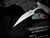 Microtech x Bastinelli Marfione Select Bee Fixed Blade Stonewashed Scales and Blue Titanium Hardware w/ M390MK Stonewashed Plain Edge Blade (2.5") 218-10MS3
