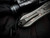 PRE-OWNED Gavin Hawk Deadlock Model C Copper FatCarbon Inlaid Titanium Body and DLC Hardware w/ Magnacut DLC Spike Grind Plain Edge Blade (3.5")