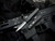 Microtech UTX-70 Gen IV D/E Black Aluminum Body w/ M390MK Stonewashed Plain Edge Blade (2.5") 11474-10