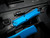 Microtech Hera II Mini T/E Blue Aluminum Body w/ M390MK Black Plain Edge Blade (2.9") 1704M-1BL