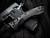 Marfione Select Amphibian RAM-LOK Folder DLC Frag Pattern Titanium Body and DLC Hardware w/ M390MK DLC Plain Edge Blade (3.9") 137RL-1DLCTFRMS2