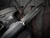 CONSIGNMENT Microtech Original Run Cypher D/E Smooth Tactical Black Aluminum Body w/ Black Full Serrated Blade (4") 242S-3T