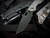 Strider Knives SMF Folder DGG Titanium Body w/ Black Plain Edge Blade