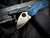 Spyderco Meerkat Coblat Blue FRN Body w/ SPY27 Plain Edge Blade (2") C64PCBL