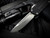CONSIGNMENT Scarab II S/E Black Aluminum Body w/ M390 Stonewashed Plain Edge Blade (3.9") 278-10